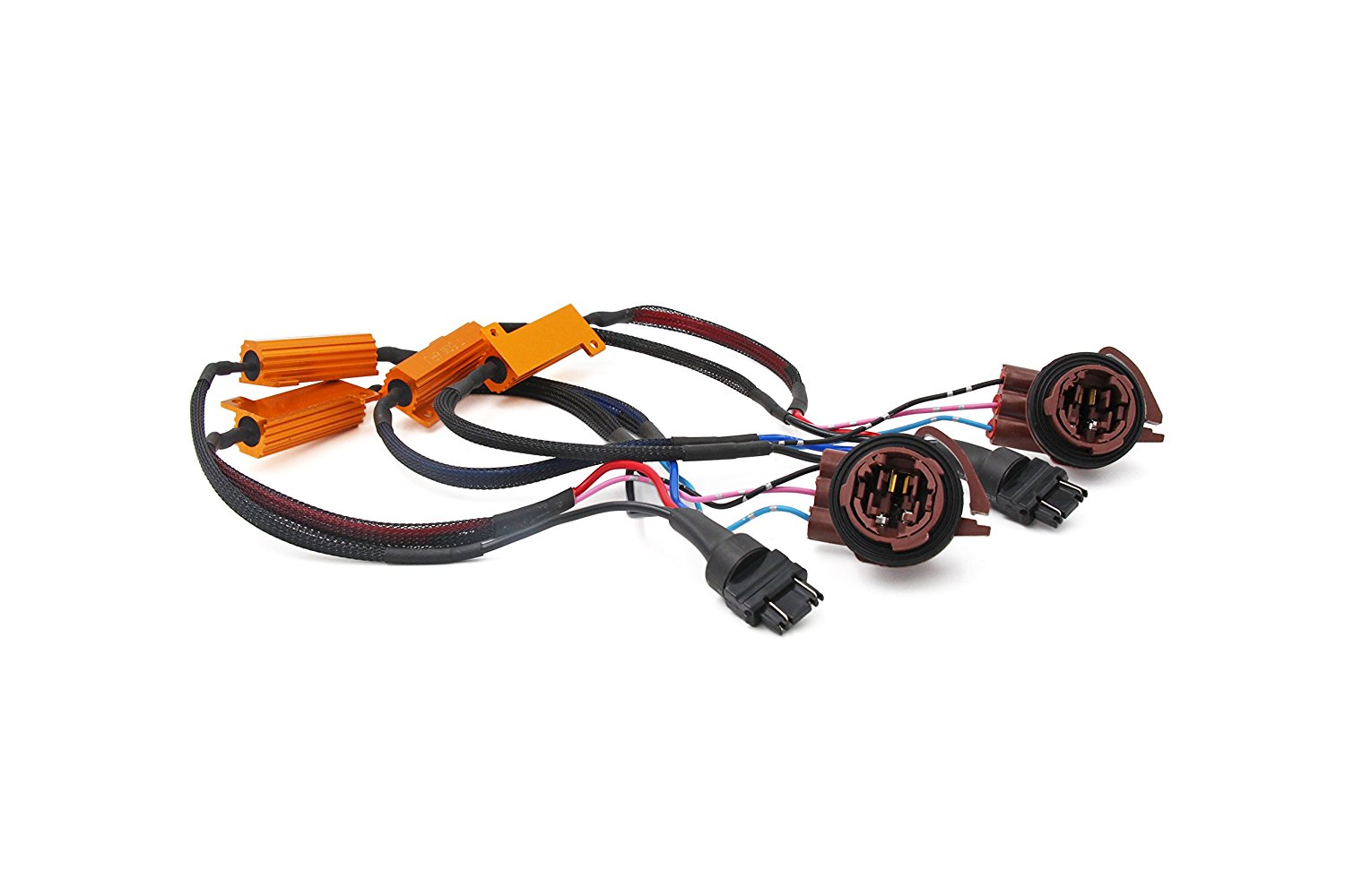 T25 3157 4157 3057 LED 50W 6ohm Load Resistors Fix Signal Light Hyper Flash