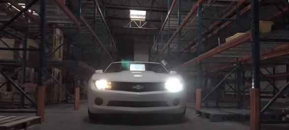 Chevy Camaro LED Headlights Bulb VS Halogen Light Comparison