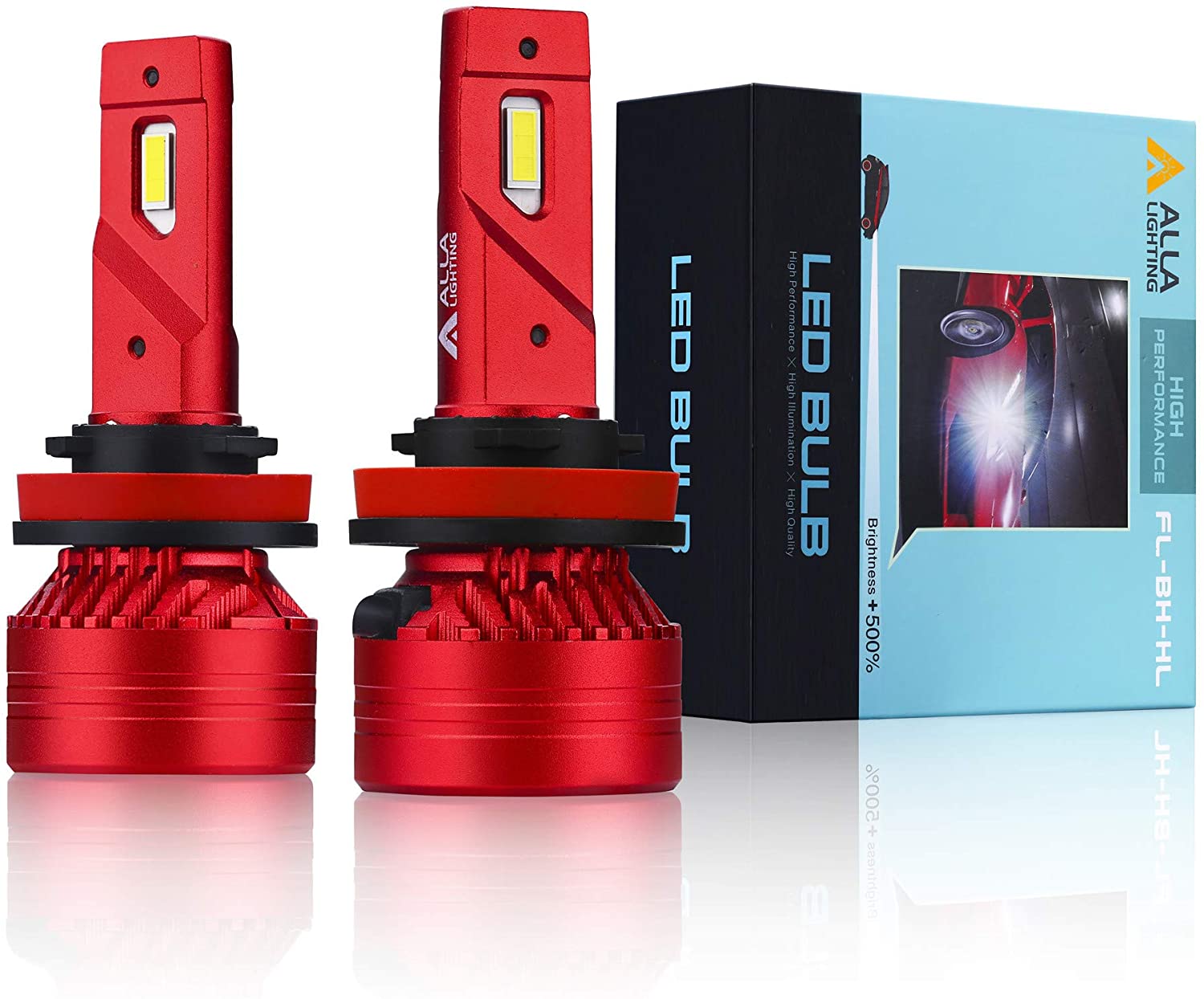 Best and Brightest Forward lighting Mini FL-BH 12,500 Lumens PURE white 6000k 1