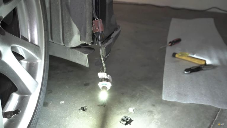 2008 Lexus IS250 Fog light upgrade, replacement & easy install 9