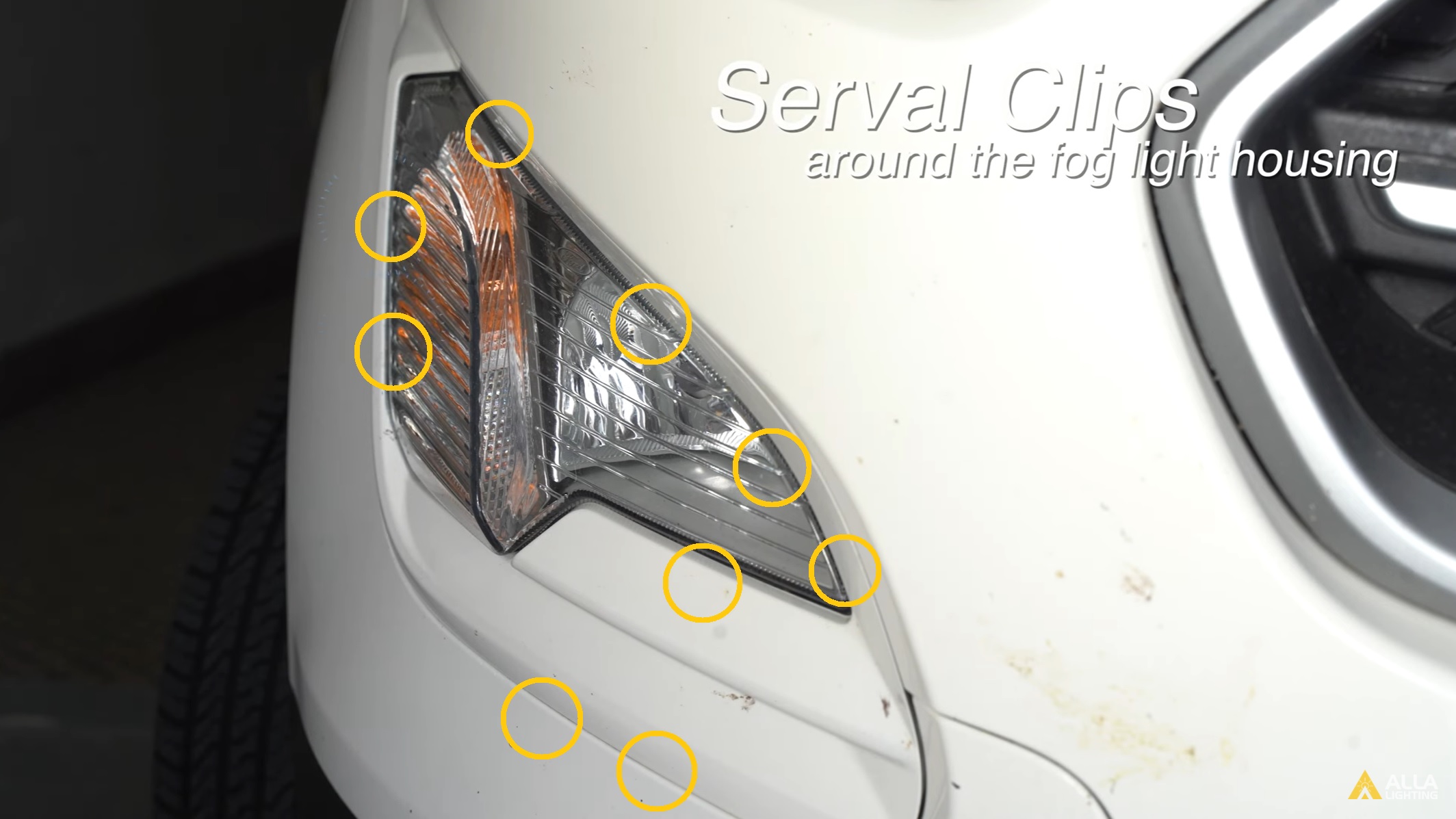 Change | Install | Replace 2018 Ford EcoSport Fog Light Bulb | LED Upgrade 4