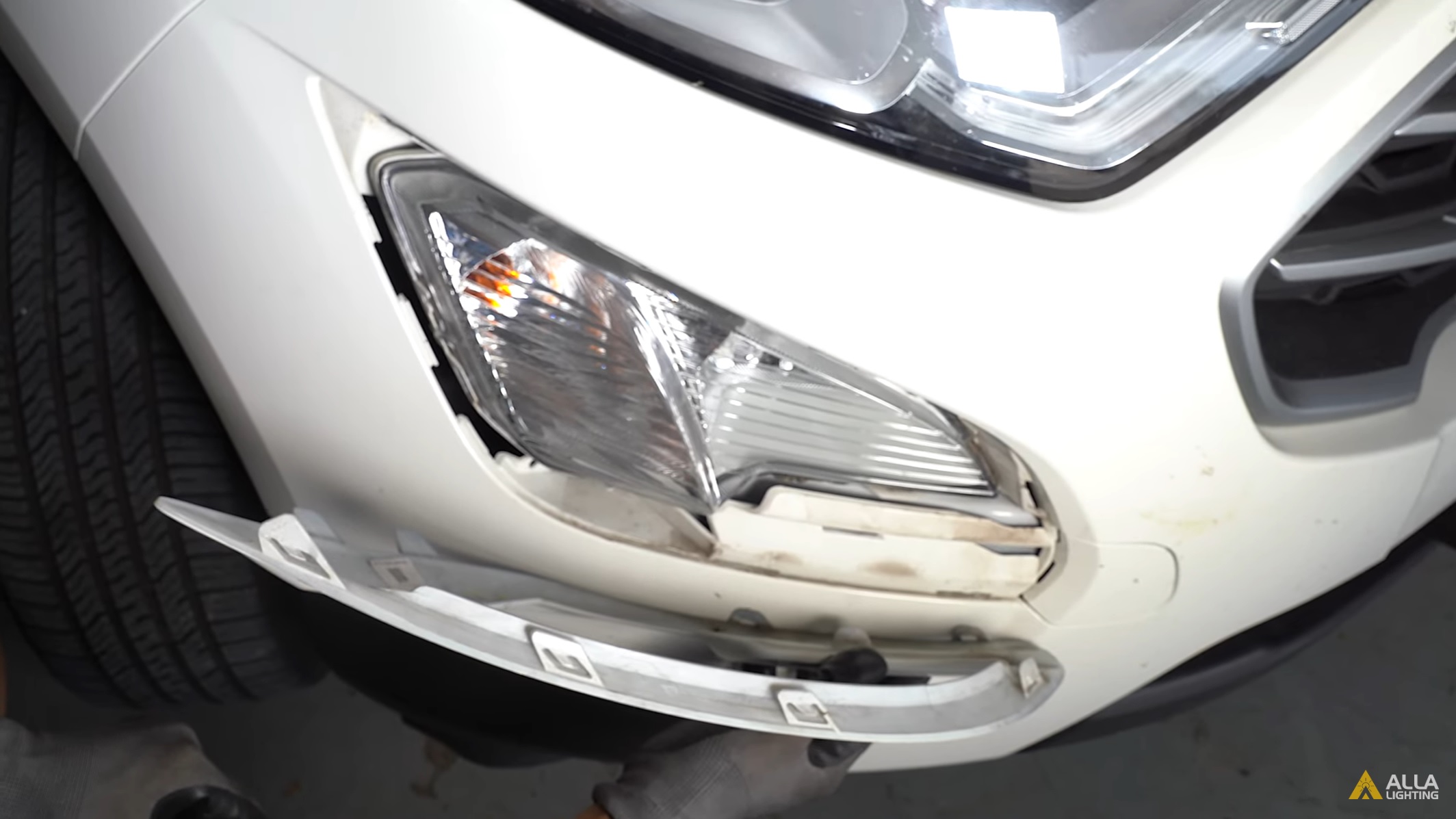 Change | Install | Replace 2018 Ford EcoSport Fog Light Bulb | LED Upgrade 8
