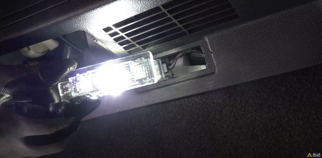 How to Change 2019 Volkswagen Tiguan Trunk Cargo Light Bulb 7