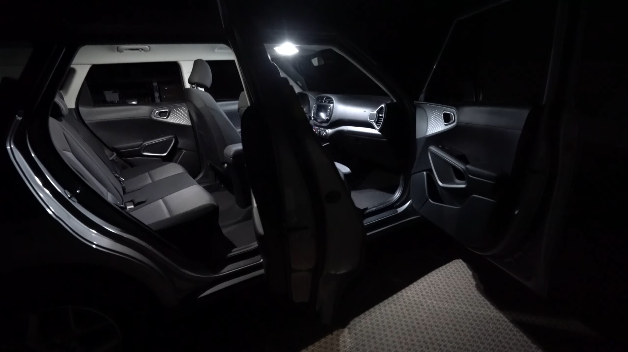 Easy How To Replace 2022 Kia Soul Dome Lights Bulb with LEDs 15