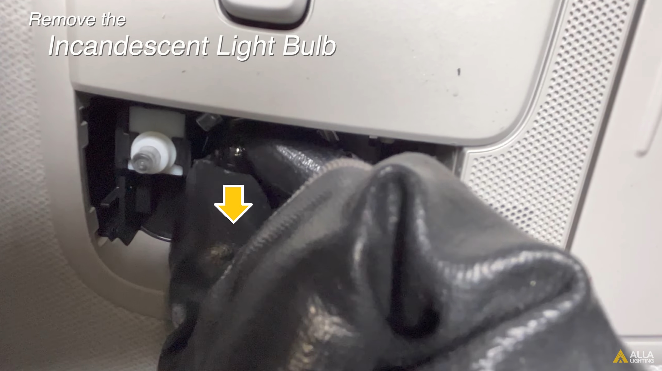 How to Replace 2022 Kia Soul Interior Map Light Bulb | LED Install 7