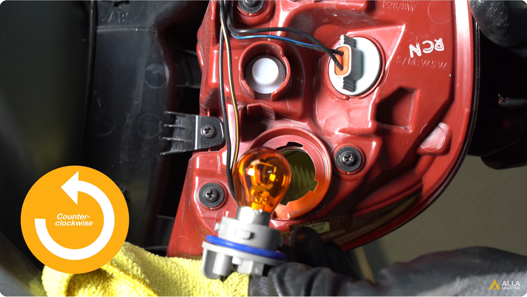 How to Change 2022 Kia Soul Rear Turn Signal Light | 1156NA LED Install 11