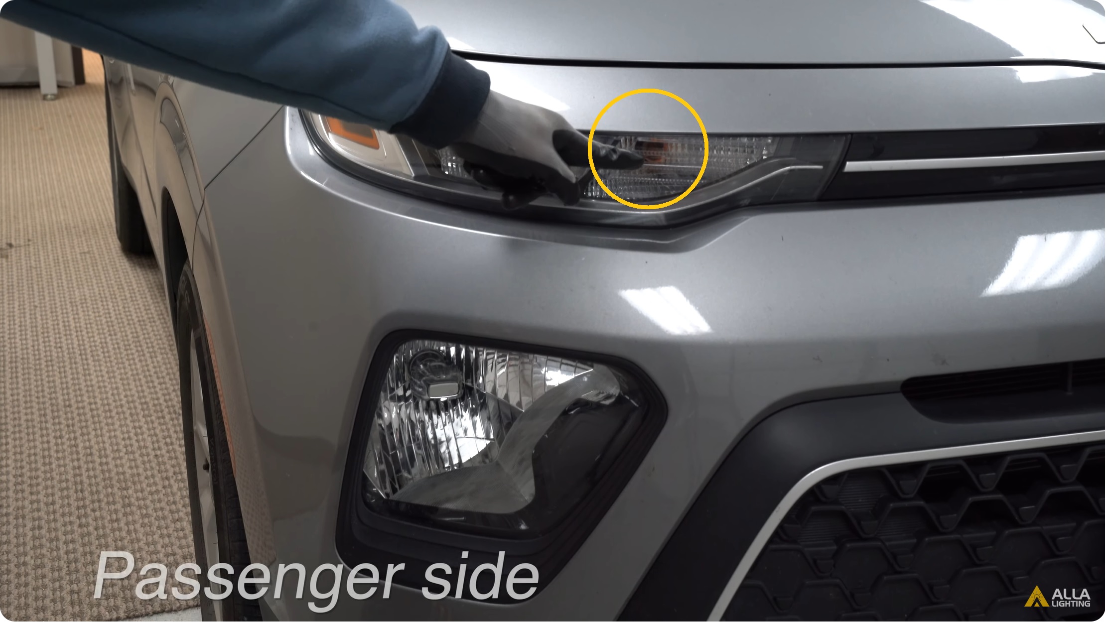 Easy replace 2022 Kia Soul Front Turn Signal Lights bulb | CAN Bus LED 3