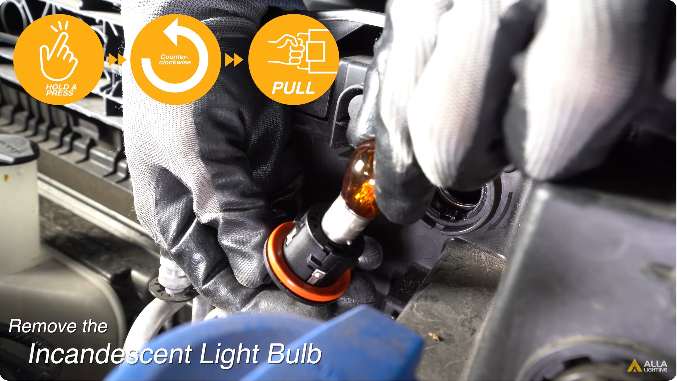 Easy replace 2022 Kia Soul Front Turn Signal Lights bulb | CAN Bus LED 6