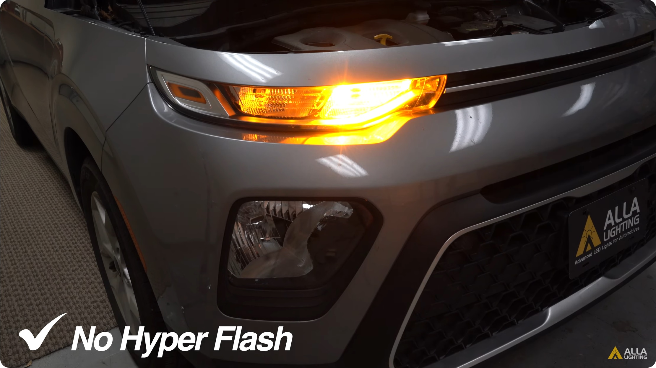Easy replace 2022 Kia Soul Front Turn Signal Lights bulb | CAN Bus LED 11