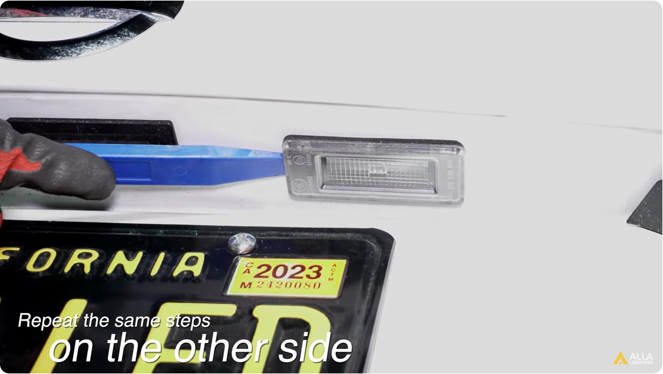 How to Replace 2020-2023 Nissan Sentra License Plate Light Assembly 12