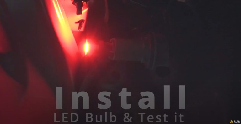 Replace 2021 Kia K5/Seltos Inner Tail Lights with LEDs 4