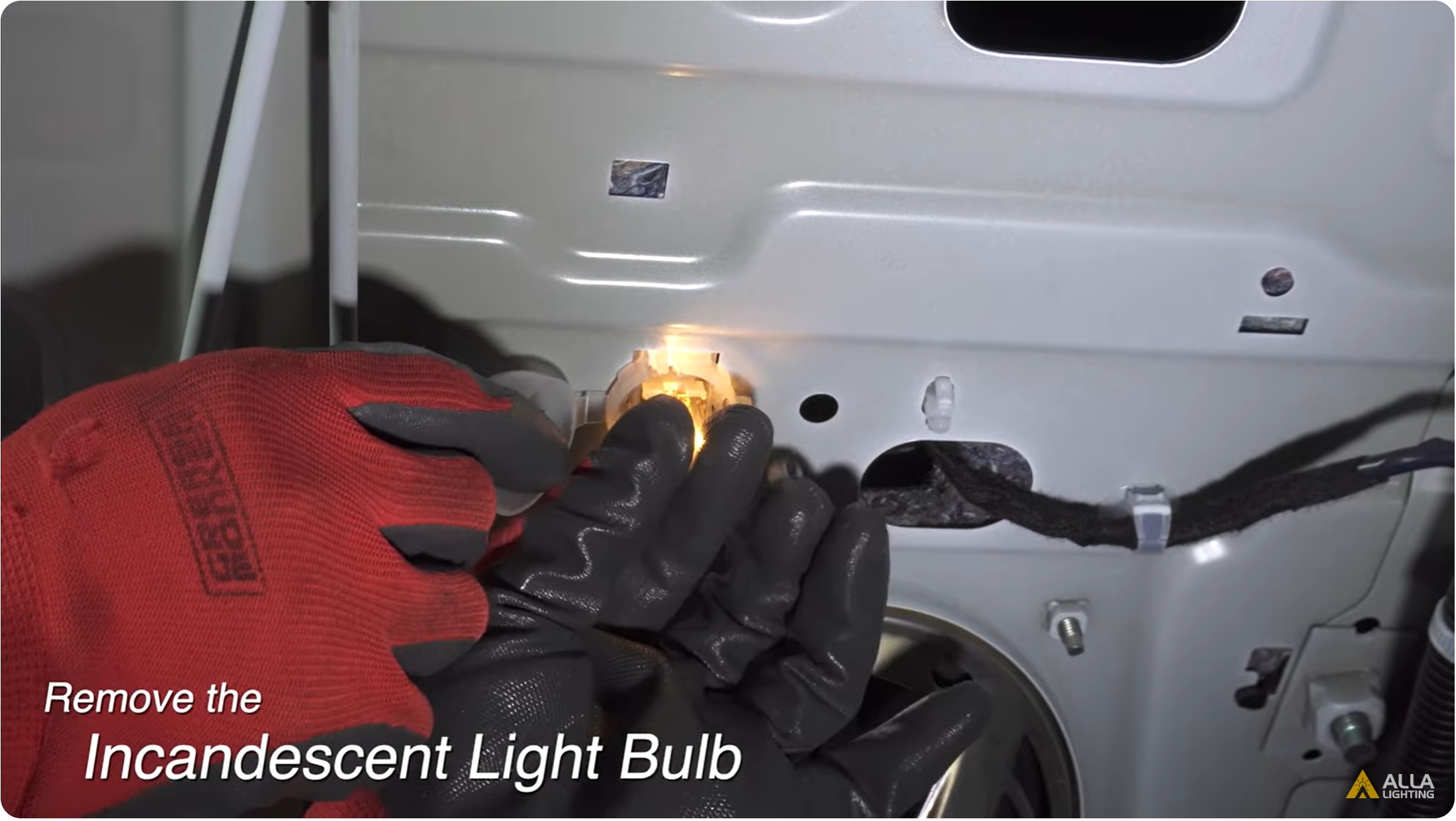 Easy Replace 2022 Nissan Sentra Trunk Cargo Lights with LEDs 8