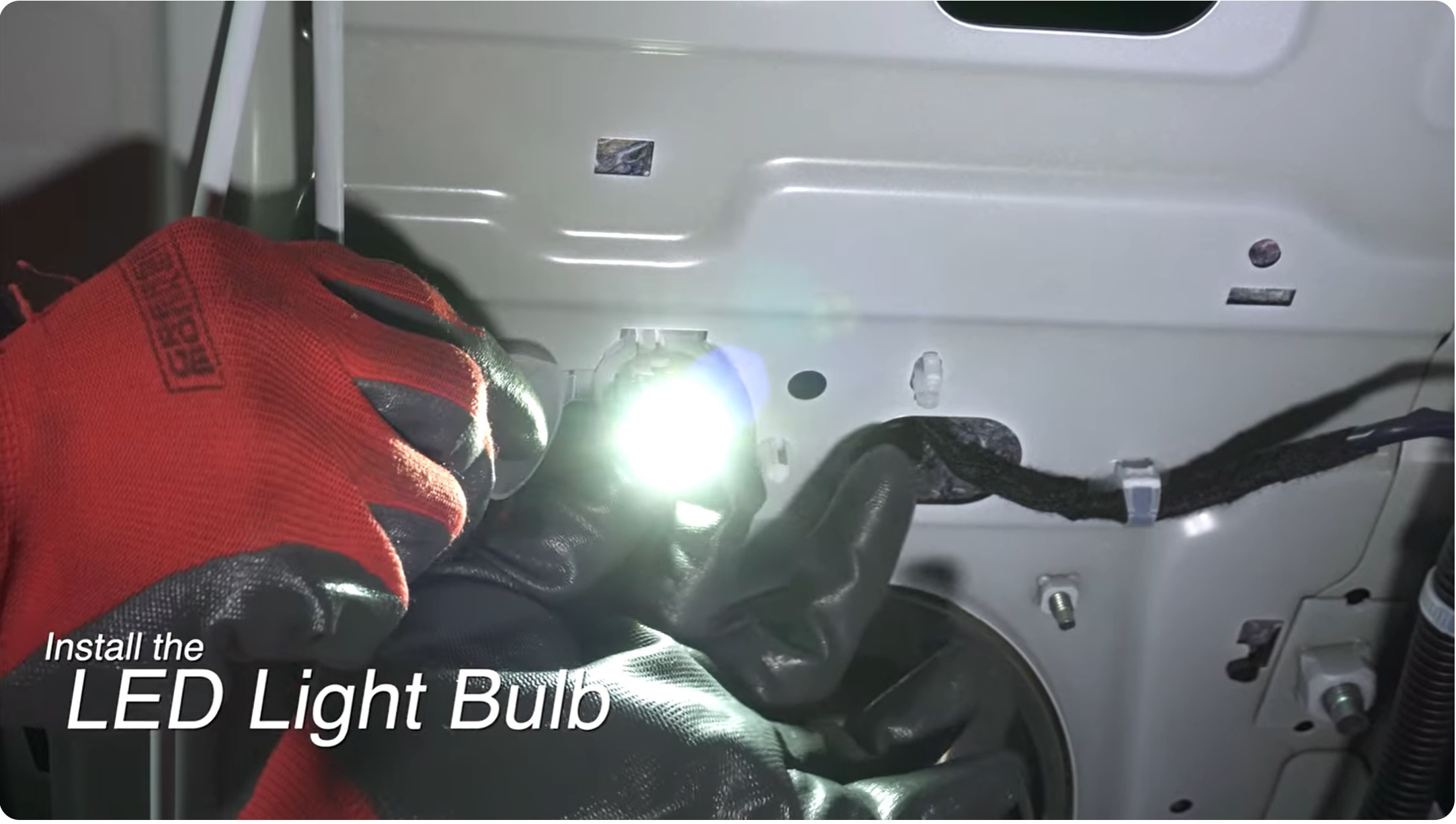 Easy Replace 2022 Nissan Sentra Trunk Cargo Lights with LEDs 10
