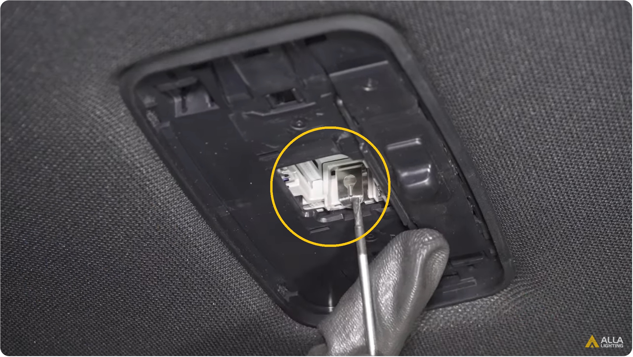 Easy How to Replace 2016-2023 Toyota Tacoma Dome Lights 8