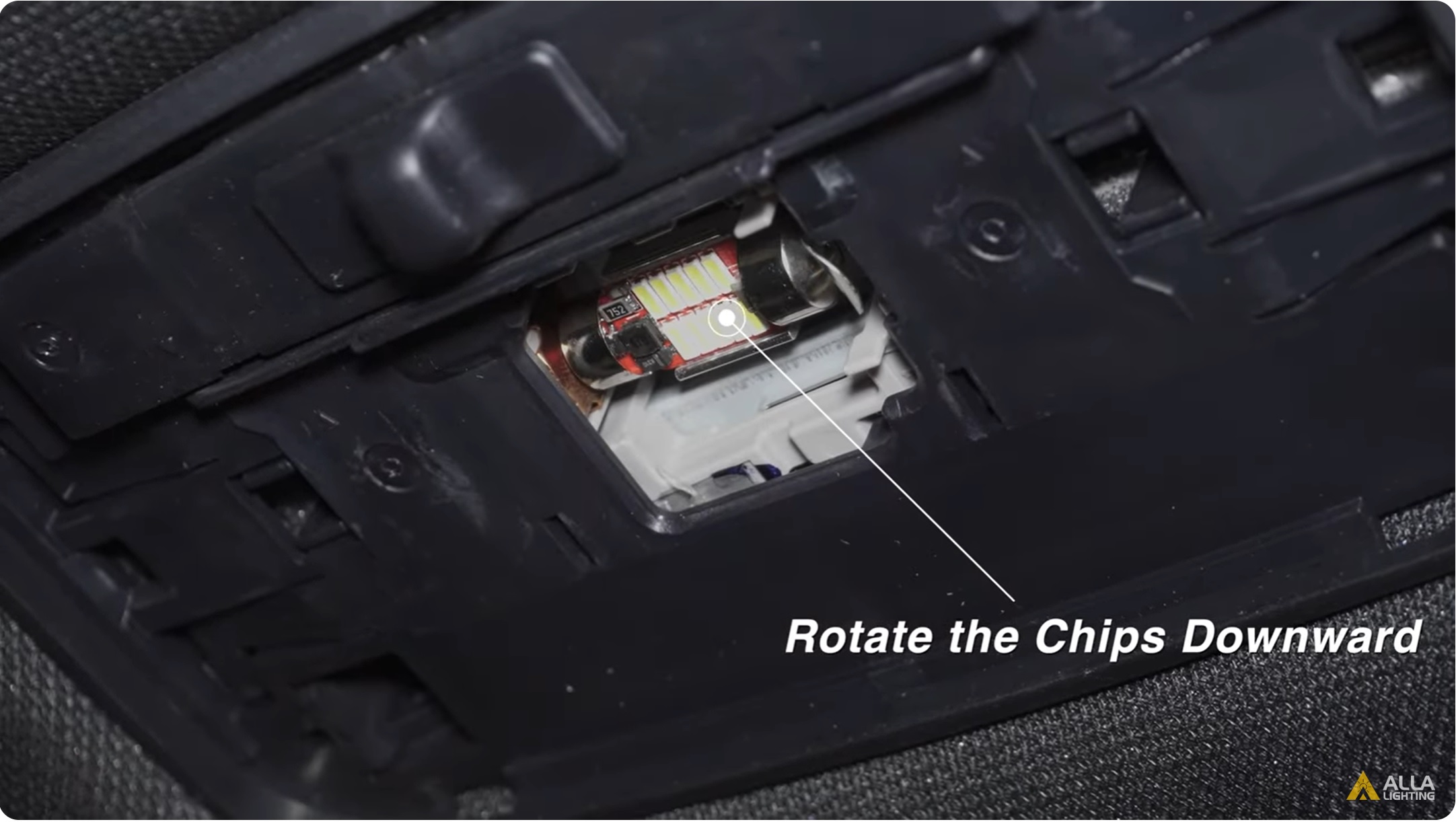 Easy How to Replace 2016-2023 Toyota Tacoma Dome Lights 10