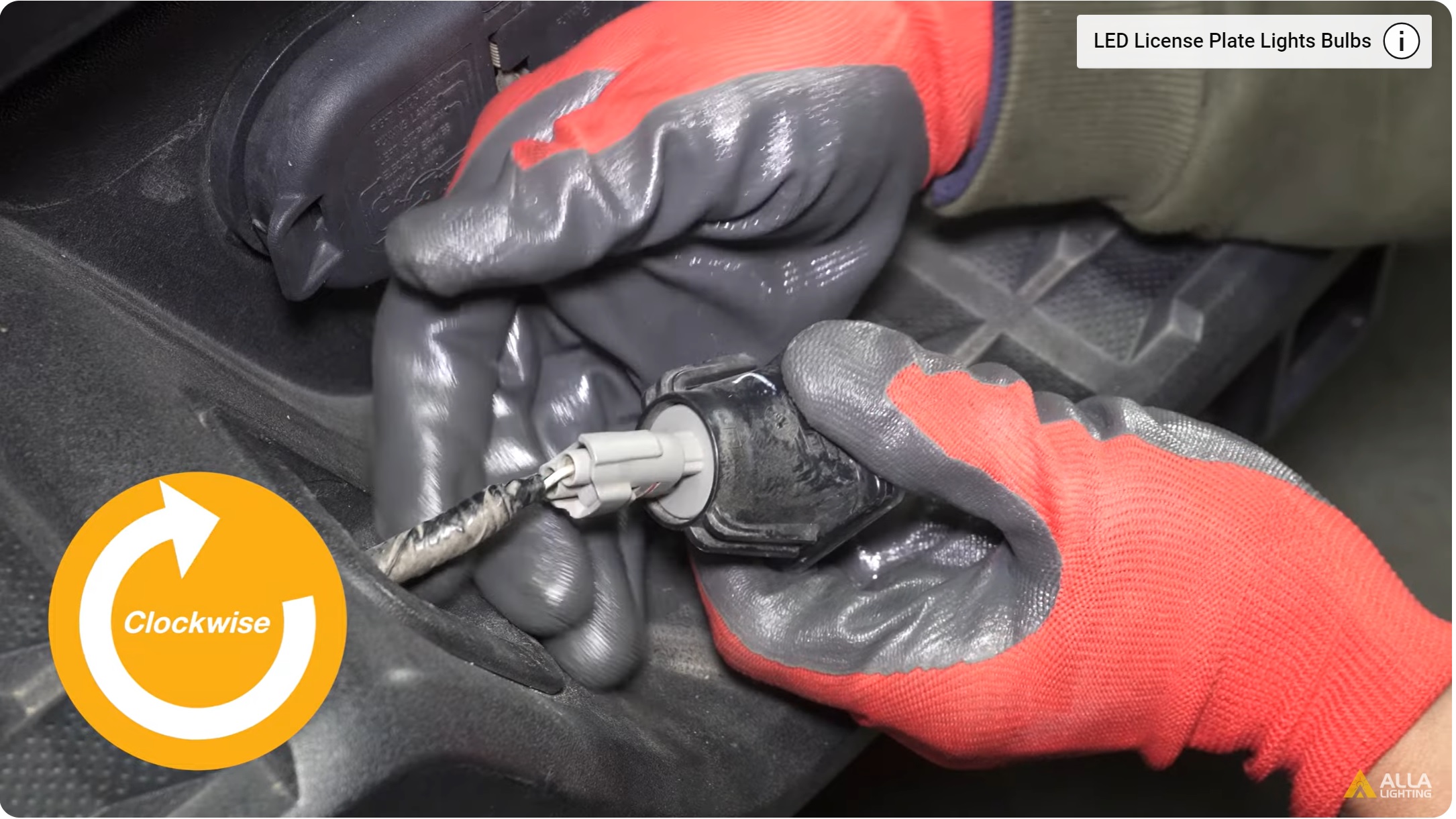 Easy How to Change 2016-2023 Toyota Tacoma License Plate Lights to LEDs 19