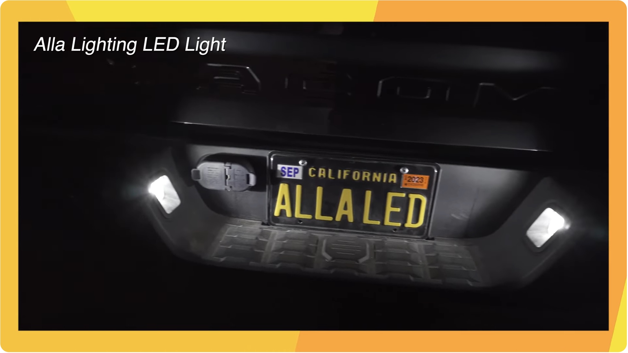 Easy How to Change 2016-2023 Toyota Tacoma License Plate Lights to LEDs 22