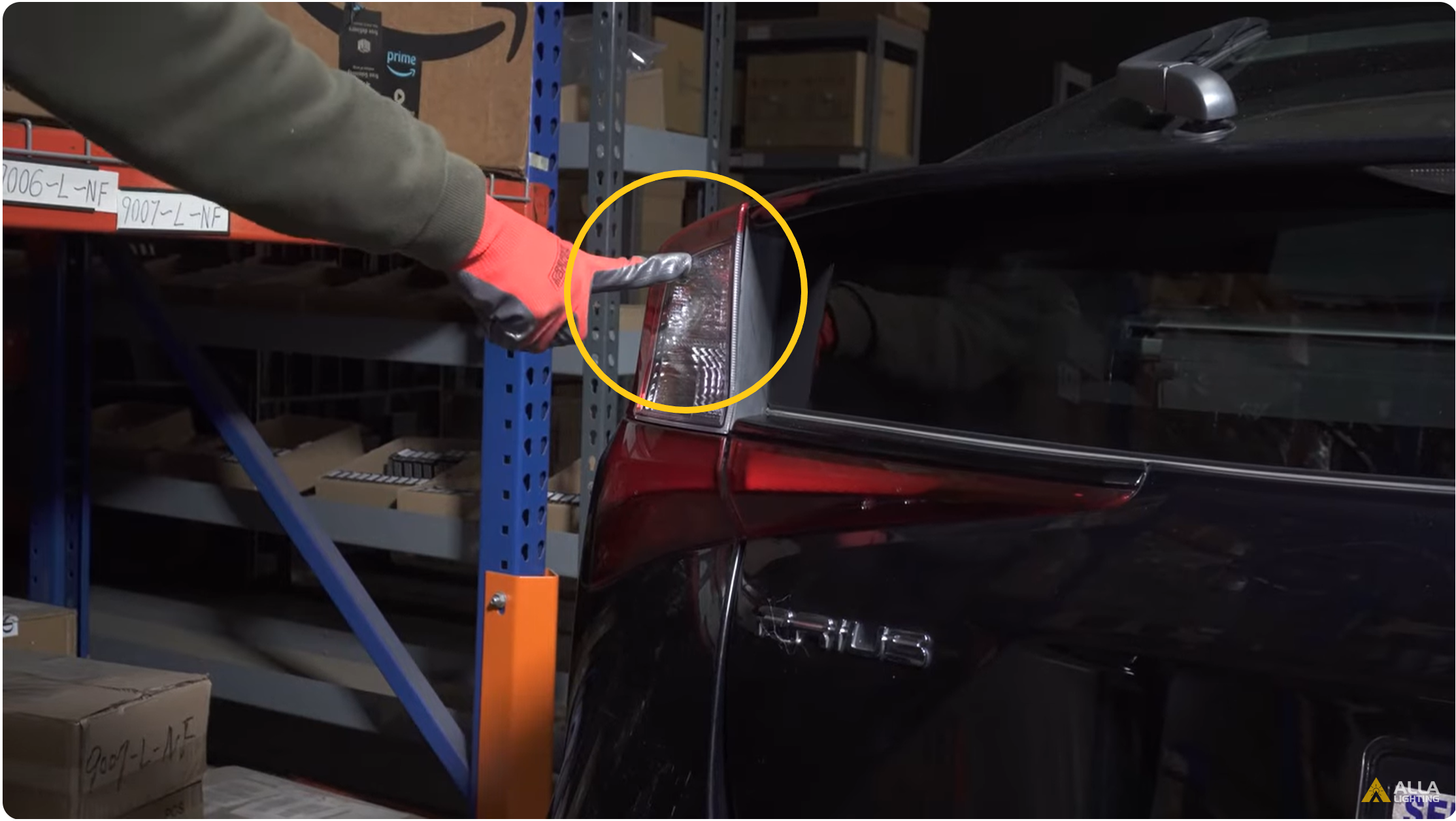 How to Install 2016~2023 Toyota Prius Reverse Lights Bulb with LEDs 3