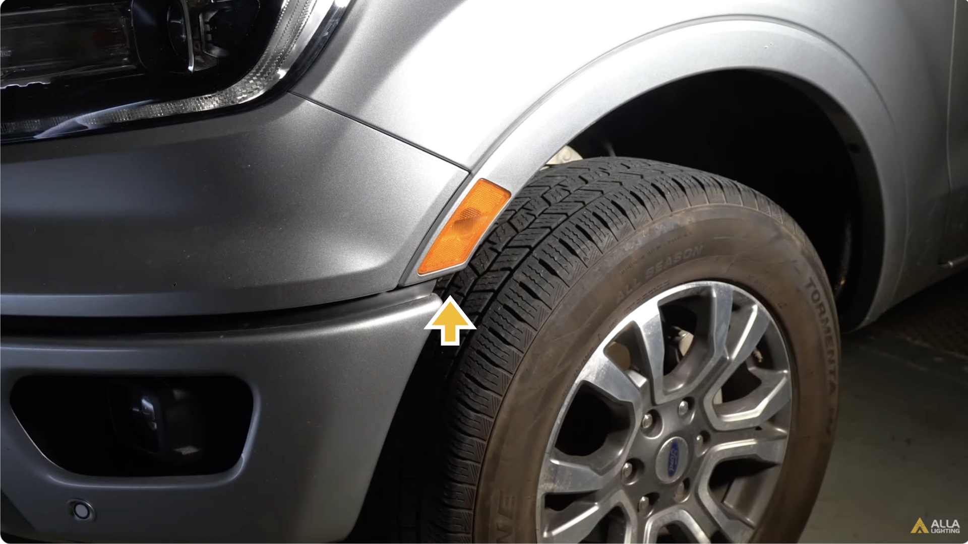How to Replace 2019-2023 Ford Ranger Front Side Marker Lights Bulbs 2