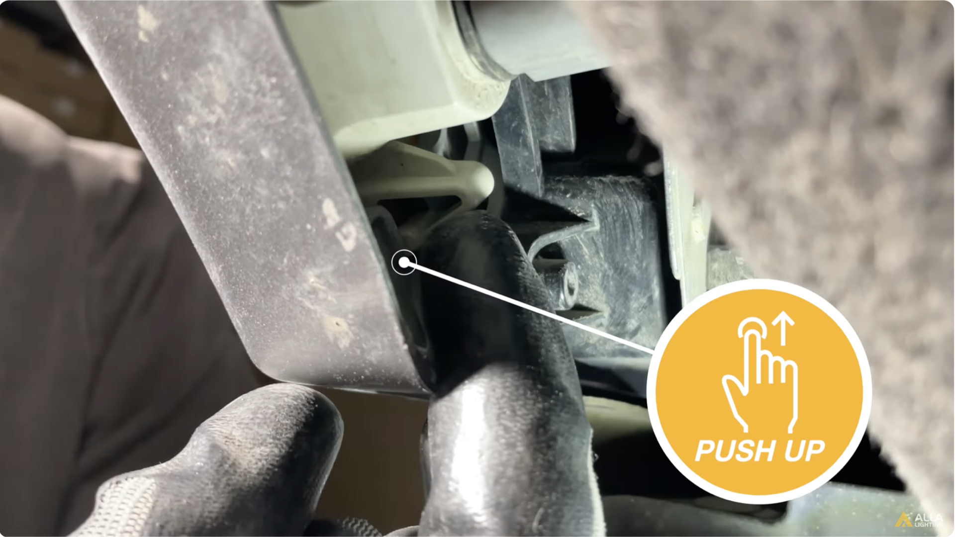 How to Replace 2019-2023 Ford Ranger Front Side Marker Lights Bulbs 4