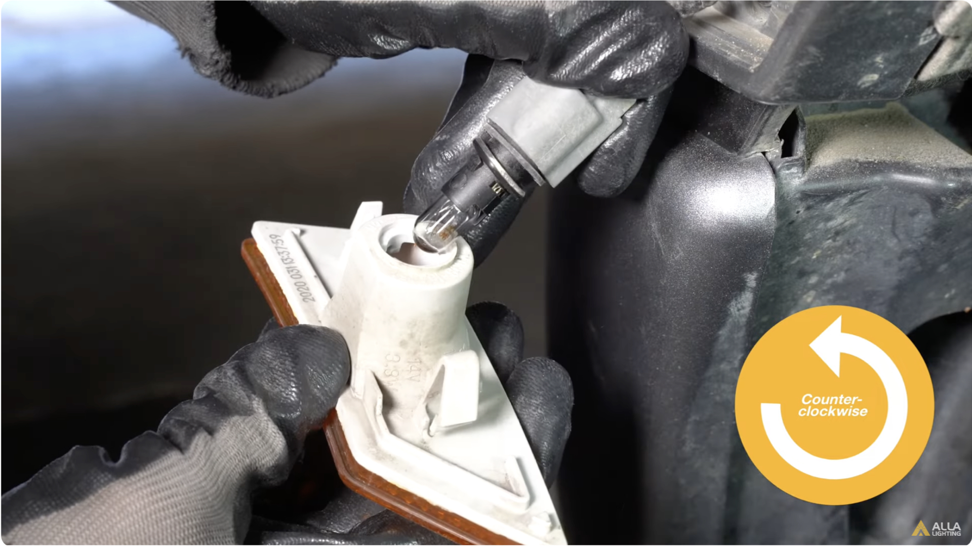 How to Replace 2019-2023 Ford Ranger Front Side Marker Lights Bulbs 9