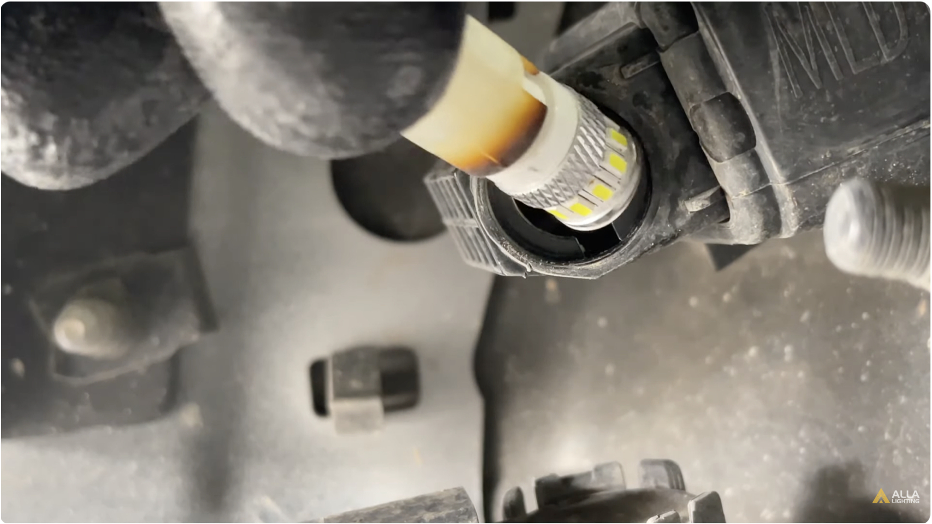 How to install 2019-2023 Ford Ranger License Plate Light Bulb 19