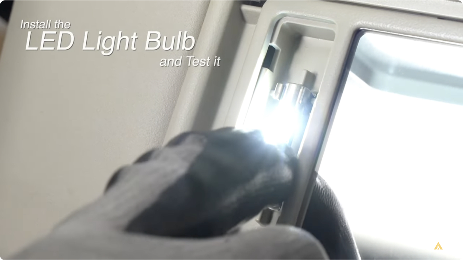 How to install 2019-2023 Ford Ranger Vanity Mirror Light 12
