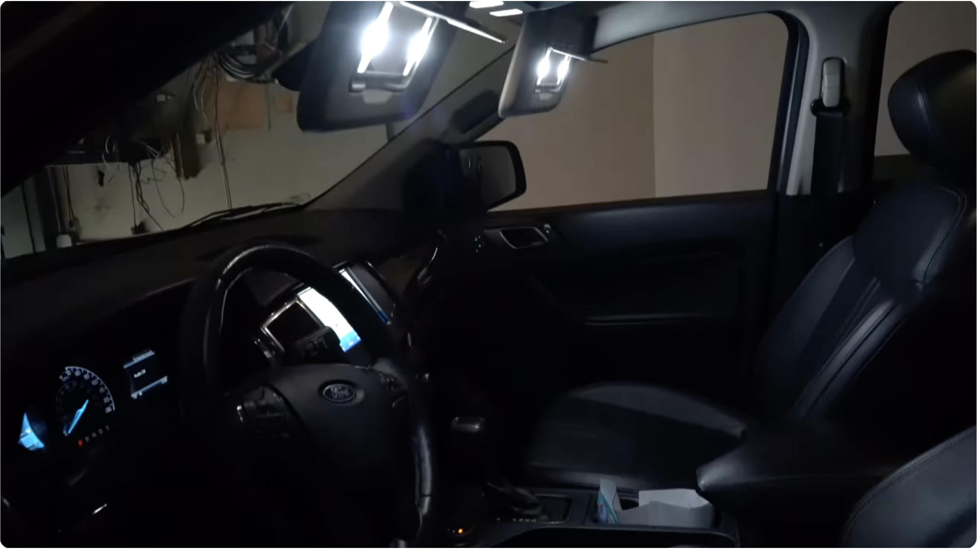 How to install 2019-2023 Ford Ranger Vanity Mirror Light 23