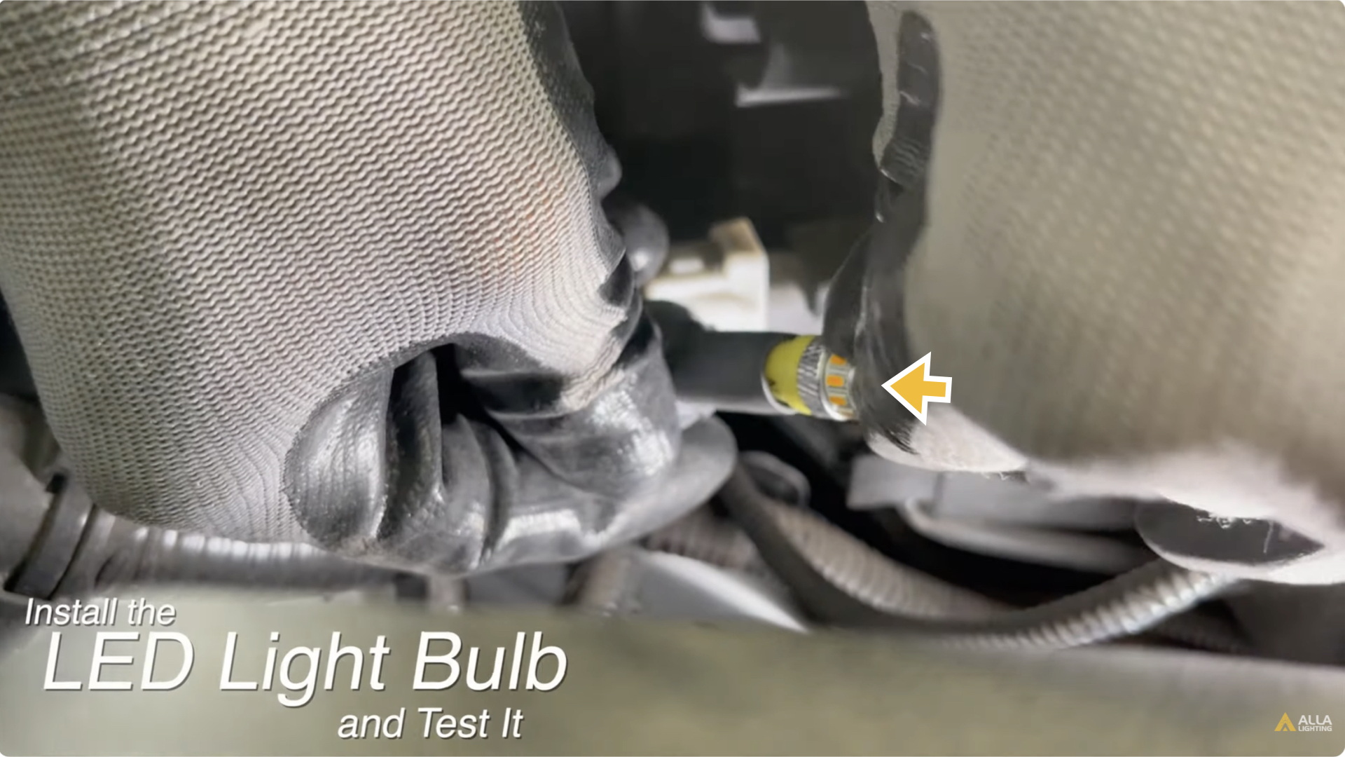 2020-2023 Toyota Corolla Front Side Marker Lights Bulbs Installation 6