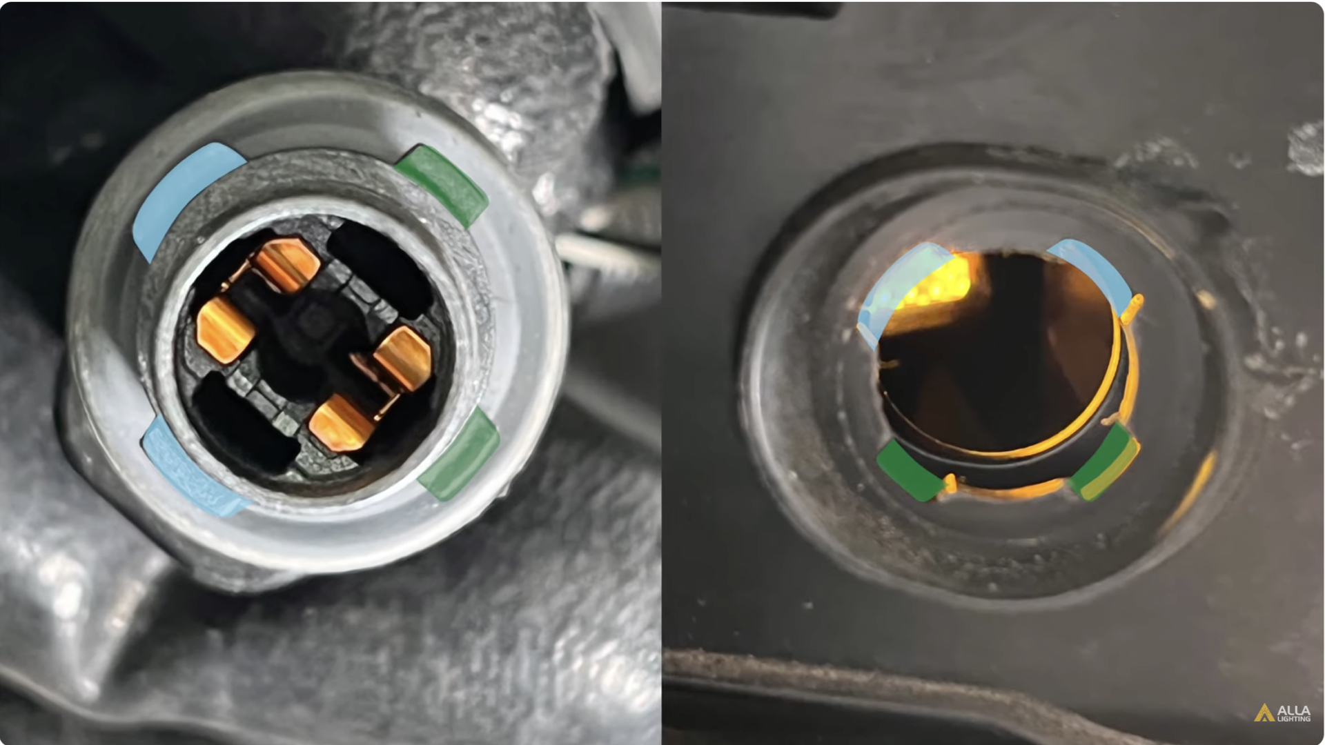 2020-2023 Toyota Corolla Front Side Marker Lights Bulbs Installation 8