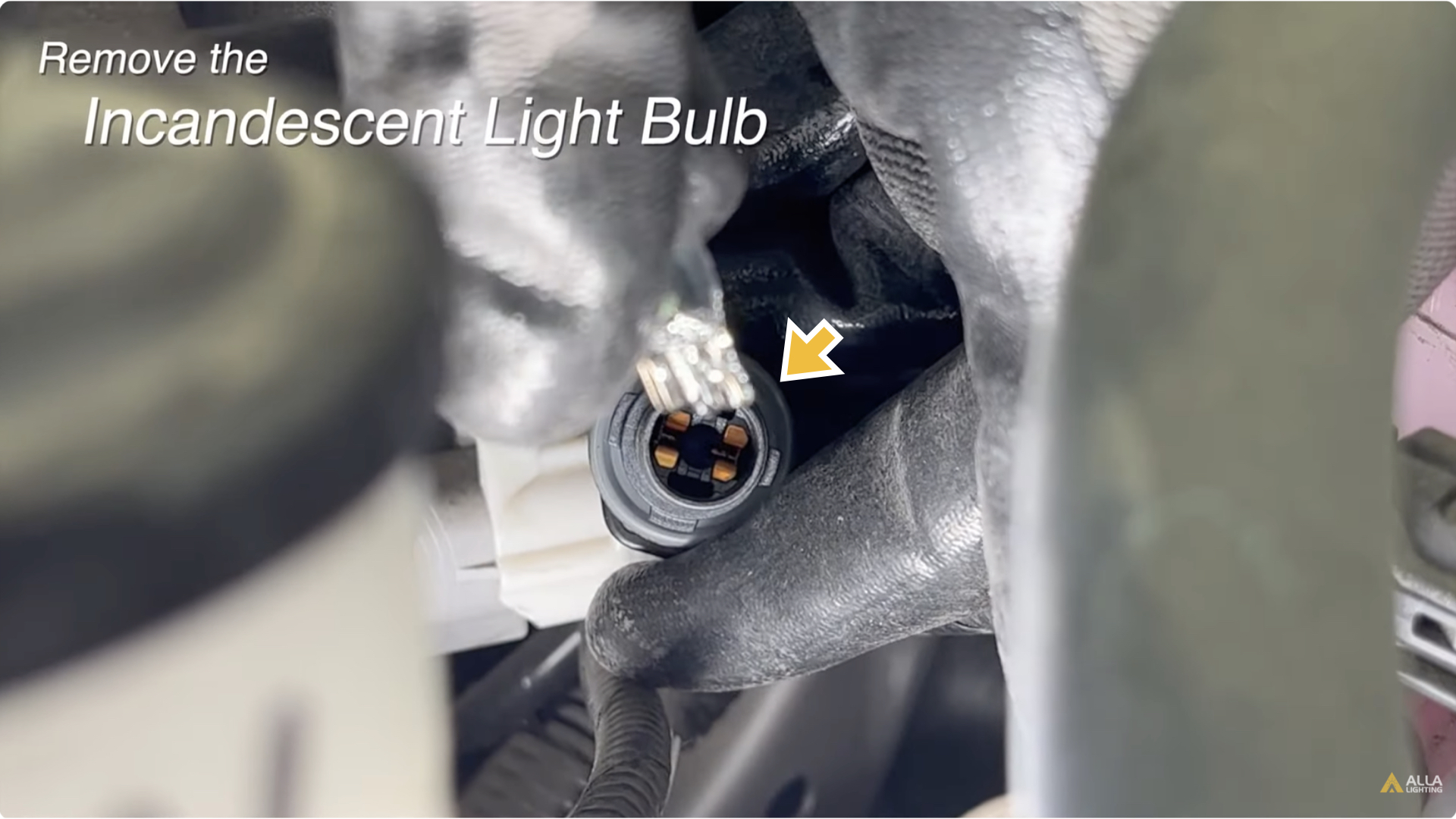 2020-2023 Toyota Corolla Front Side Marker Lights Bulbs Installation 14