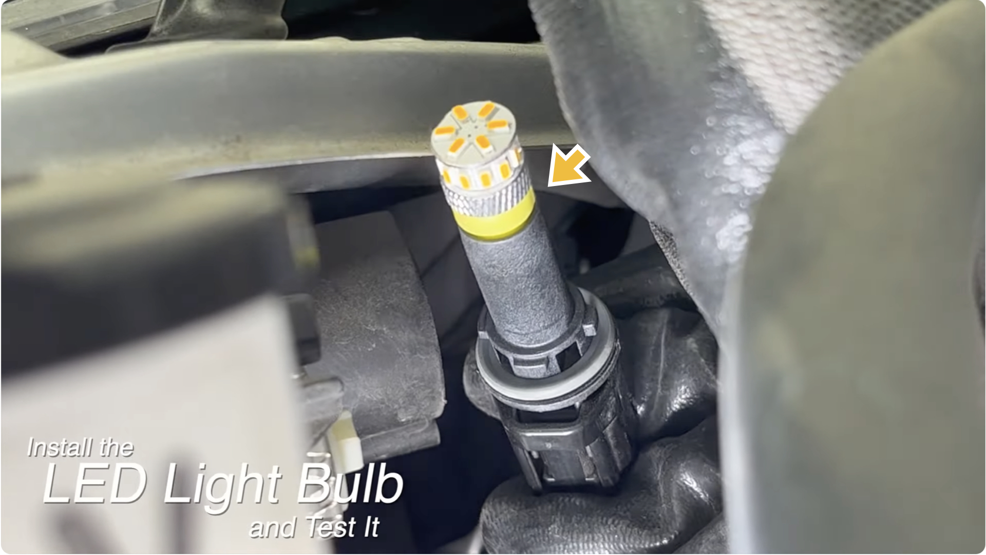 2020-2023 Toyota Corolla Front Side Marker Lights Bulbs Installation 15