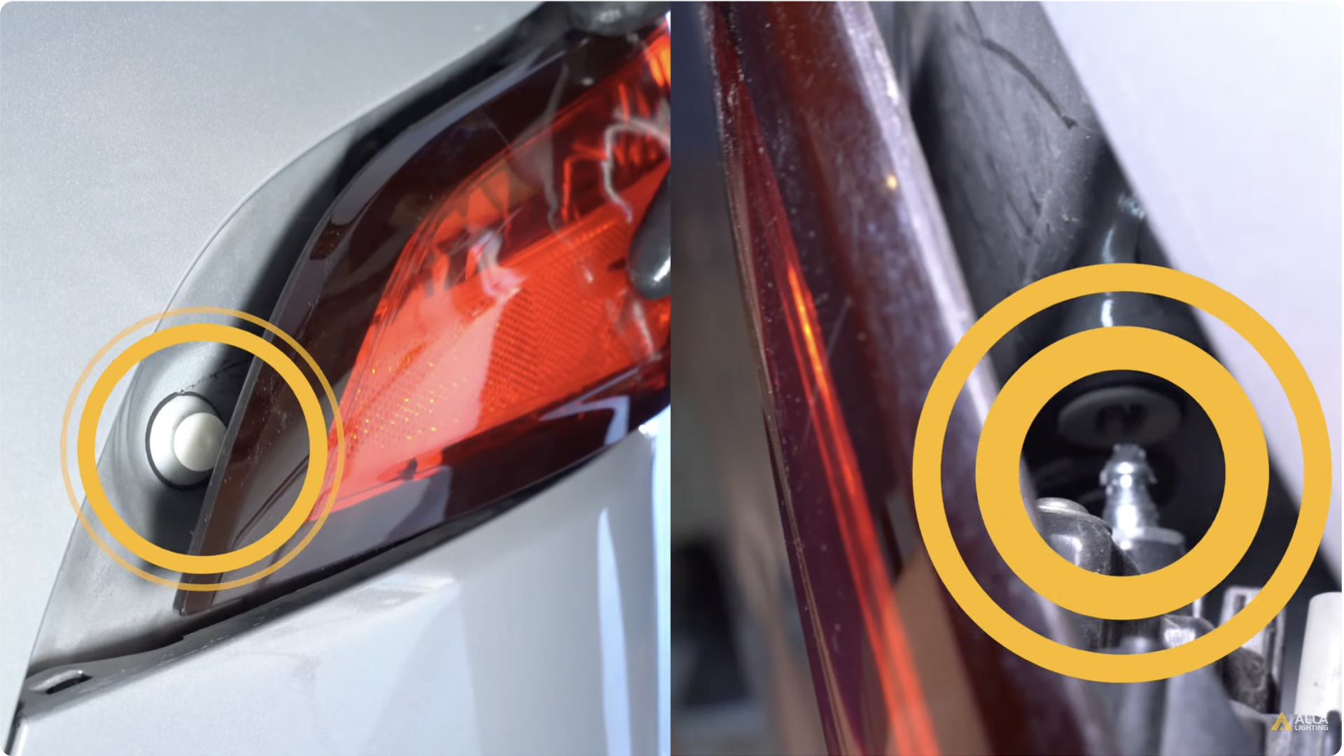 2020-2023 Toyota Corolla Rear Side Marker Lights Bulb Installation 13