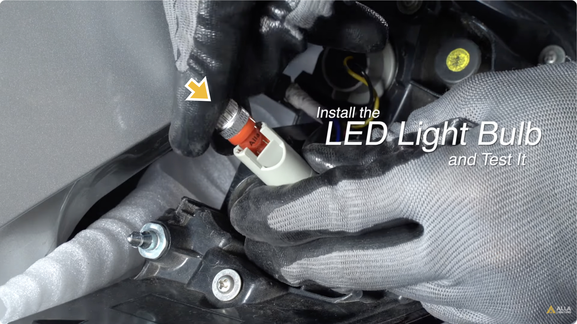 2020-2023 Toyota Corolla Rear Side Marker Lights Bulb Installation 18