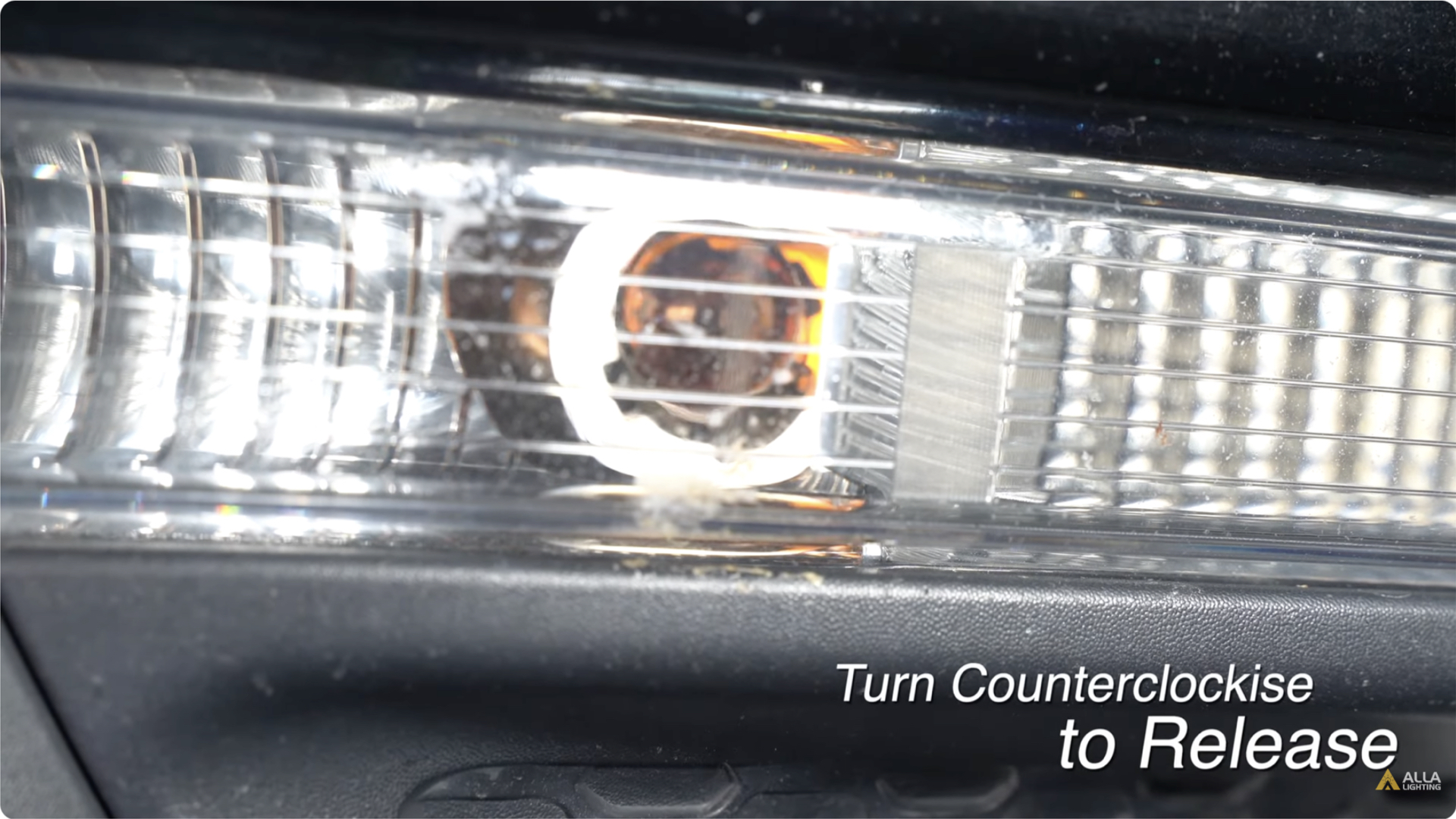 2011-2022 Jeep Compass Front Turn Signal Lights Bulbs Installation 7